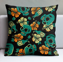 Load image into Gallery viewer, Jeff Granito&#39;s &#39;No Rum No Fun&#39; Pillow Cover - Ready to Ship! (FREE SHIPPING in U.S.)
