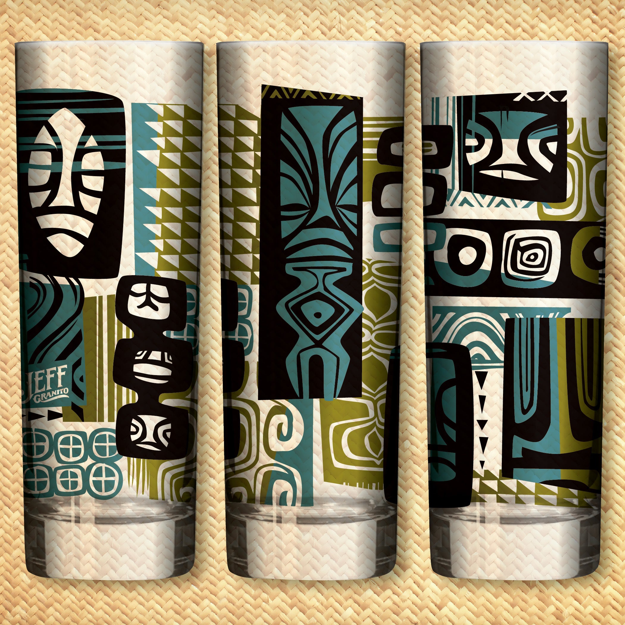 Oceanika' Zombie Cocktail Glass - Ready to Ship! – Jeff Granito