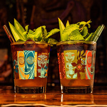 Load image into Gallery viewer, Jeff Granito's 'Oceanic Legacy' Mai Tai Cocktail Glass (1) - Ready to Ship!

