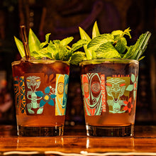 Load image into Gallery viewer, Jeff Granito's 'Oceanic Legacy' Mai Tai Cocktail Glass (1) - Ready to Ship!
