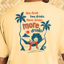 Load image into Gallery viewer, Jeff Granito&#39;s &#39;One Drink Two Drinks&#39; Unisex Tee - Ready to Ship!
