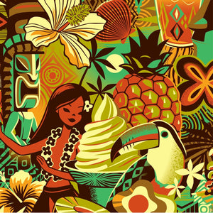 Jeff Granito's 'Island Memories' Pareo - Ready to Ship / Rolling Pre-Order (FREE SHIPPING in U.S.)