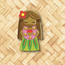 Load image into Gallery viewer, Jeff Granito&#39;s &#39;It&#39;s A Hula World&#39; Enamel Pin - Ready to Ship!
