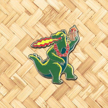Load image into Gallery viewer, Jeff Granito's 'Rumzilla' Enamel Pin - Ready to Ship!
