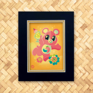 Pina Colada Bear Print