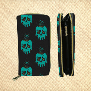 'Poisoned Pineapple' Zippered Wallet - Rolling Pre-Order / Ready to Ship!