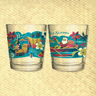 Jeff Granito's 'Rum Rum Reindeer' Mai Tai Cocktail Glass - Ready to Ship!