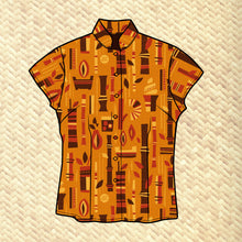 Load image into Gallery viewer, Jeff Granito&#39;s &#39;Rum Trader&#39; - Classic Aloha Button Up-Shirt - Womens - Ready-To-Ship!
