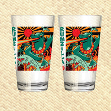Load image into Gallery viewer, Jeff Granito&#39;s &#39;Rumzilla&#39; Pint Glass (1) - Pre Order
