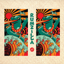 Load image into Gallery viewer, Jeff Granito's 'Rumzilla' Zombie Cocktail Glass - Rolling Pre-Order / Ready to Ship!
