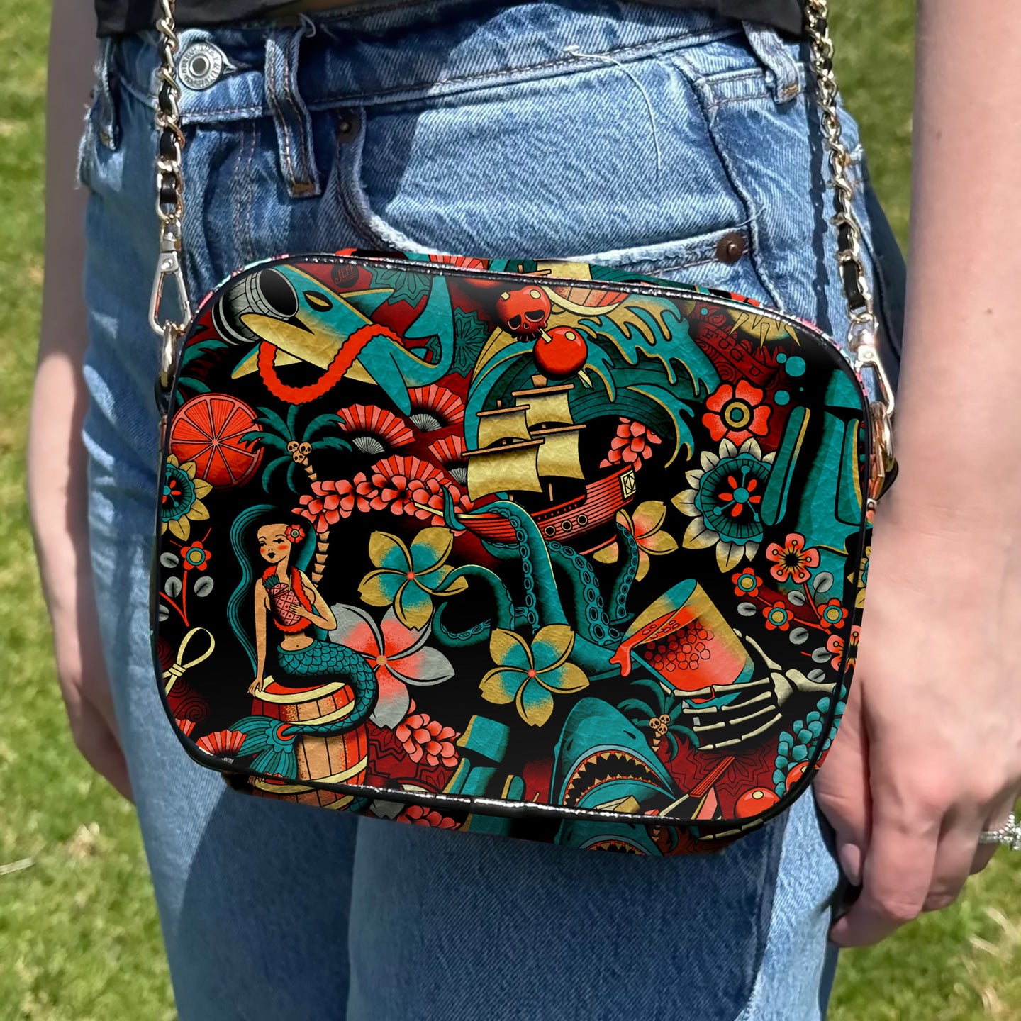 Jeff Granito's 'Rum Conquers All' Crossbody Bag - Pre-Order (FREE SHIPPING in U.S.)