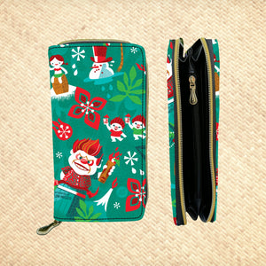 'Rum Miser' Handbag and Zippered Wallet Set