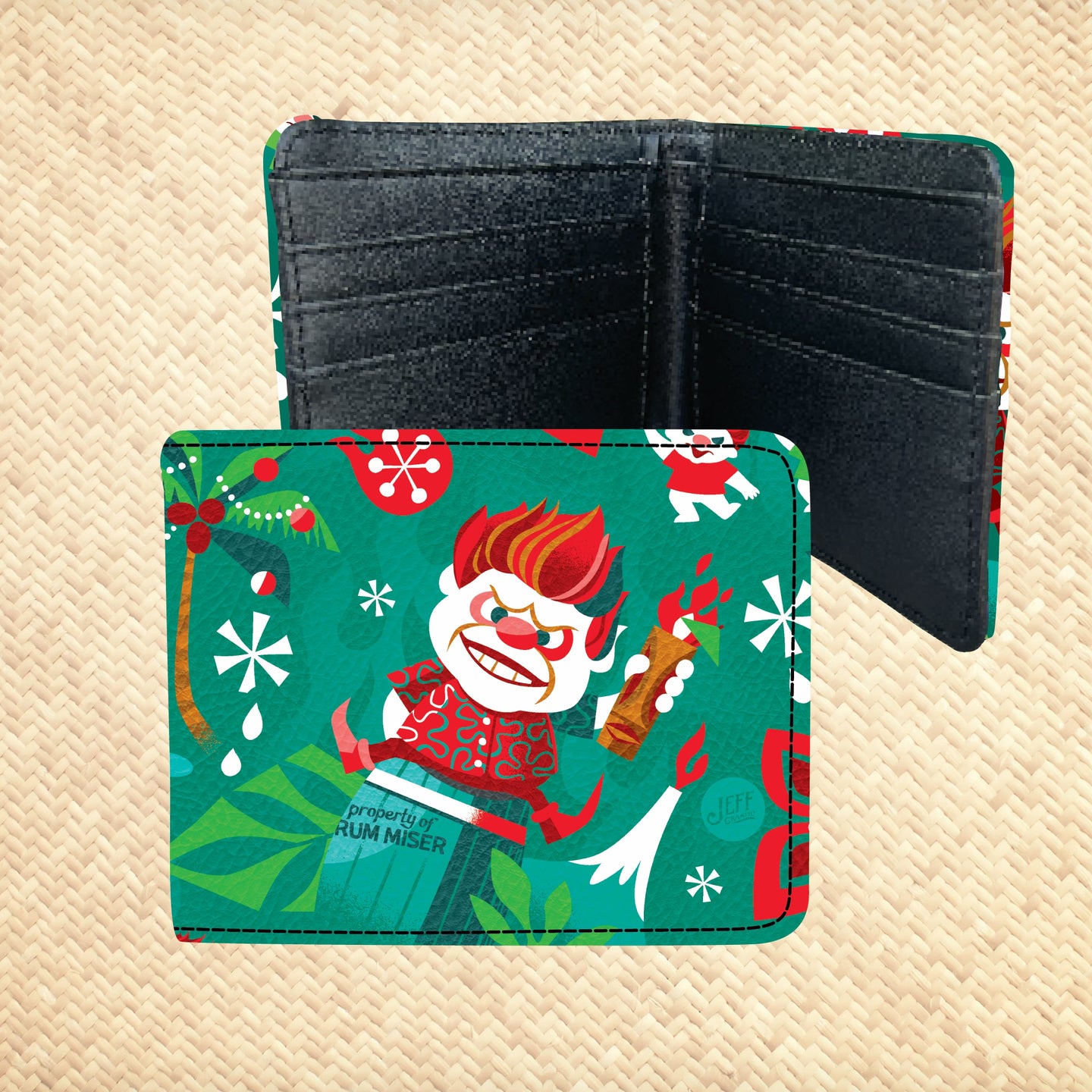 'Rum Miser' Billfold Wallet