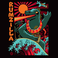 Load image into Gallery viewer, Jeff Granito&#39;s &#39;Rumzilla&#39; Unisex Tee - Ready to Ship!
