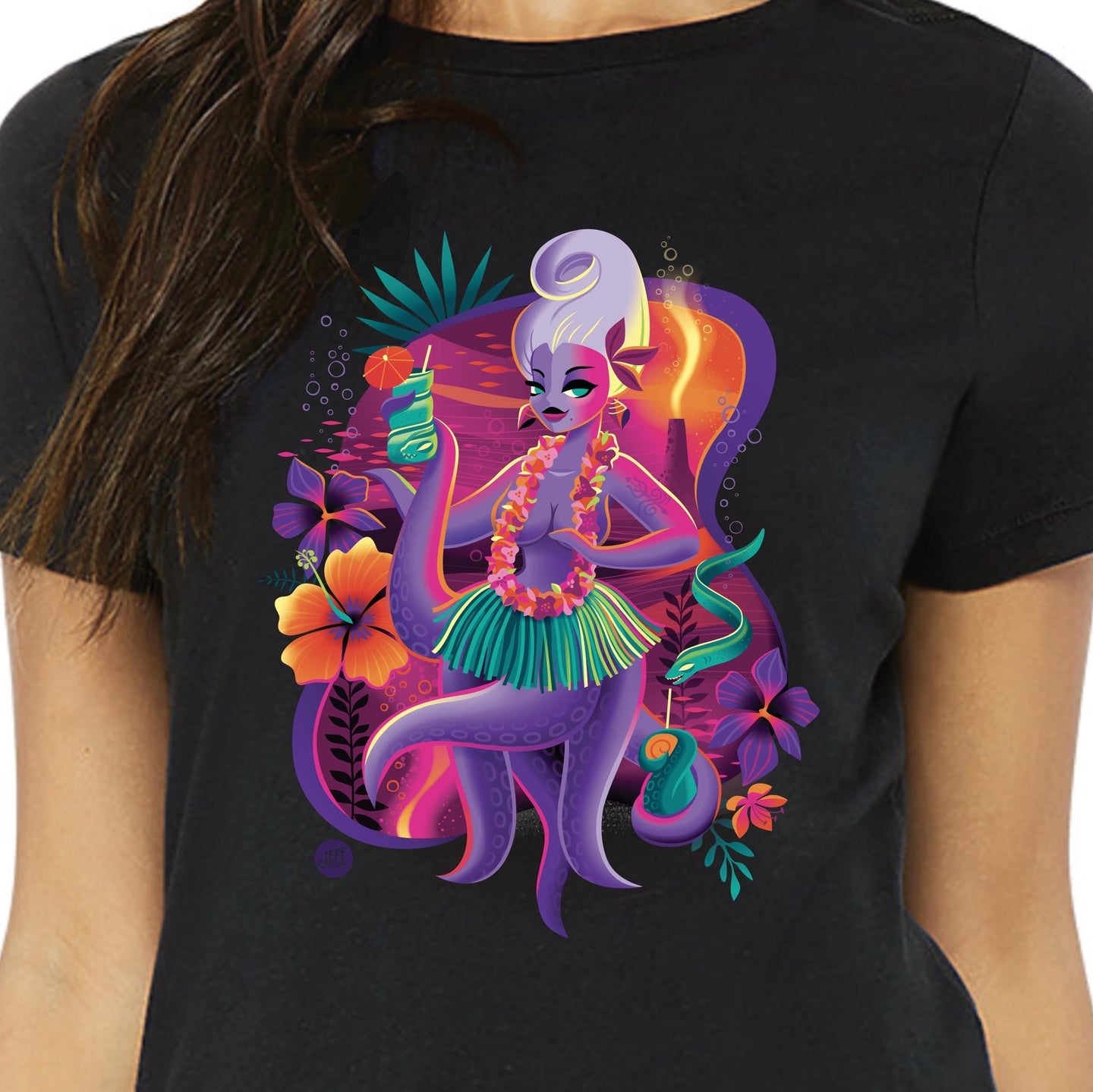 'Mistress of the Deep' Womens Tee - Ready to Ship!