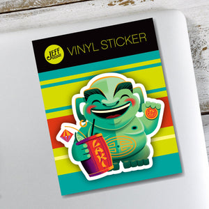 Jeff Granito's 'Laki Fortune' Vinyl Sticker - Ready to Ship!