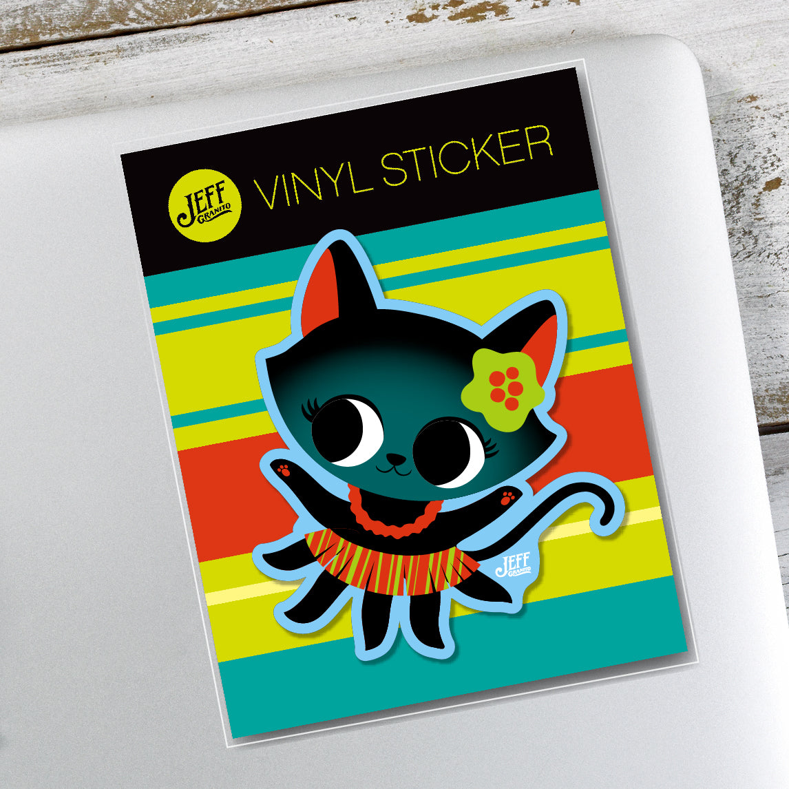 Jeff Granito's 'Catamari' Vinyl Sticker - Ready to Ship!