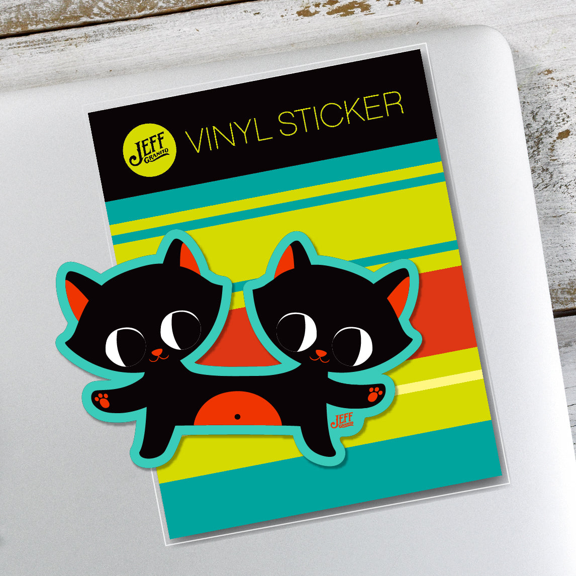Jeff Granito's 'We Are Siamese' Vinyl Sticker - Ready to Ship!