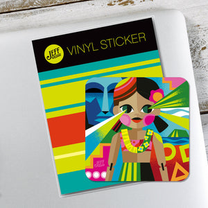 Jeff Granito's 'Red Lights Green Lights' Vinyl Sticker - Ready to Ship!