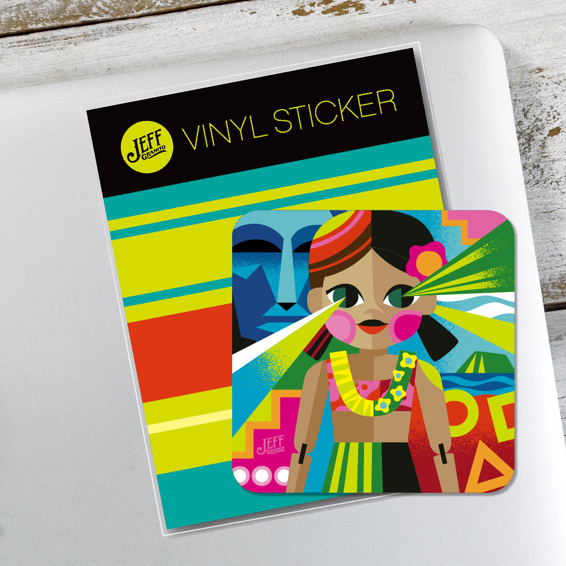 Jeff Granito's 'Red Lights Green Lights' Vinyl Sticker - Ready to Ship!