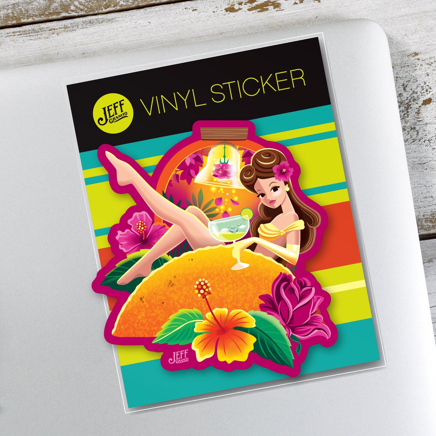 Jeff Granito's 'Taco Beauty' Vinyl Sticker - Ready to Ship!