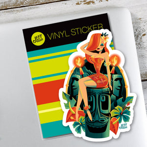 Jeff Granito's 'Easter Rabbit' Vinyl Sticker - Ready to Ship!