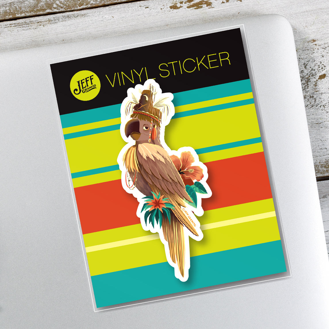 Jeff Granito's 'Head Salesman of the West' Vinyl Sticker - Ready to Ship!