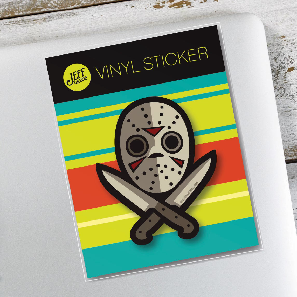 Jeff Granito's 'Chopped' Vinyl Sticker - Ready to Ship!