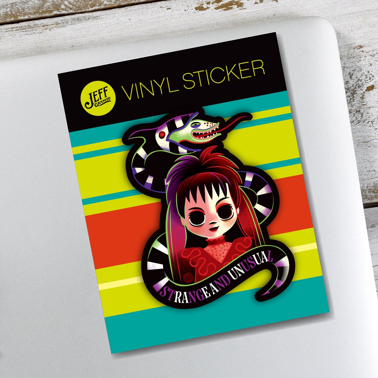 Jeff Granito's 'Of Sound Mind' Vinyl Sticker - Ready to Ship!