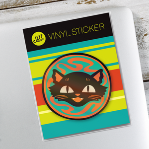 Jeff Granito's 'Ball of Yarns' Holographic Vinyl Sticker - Ready to Ship!