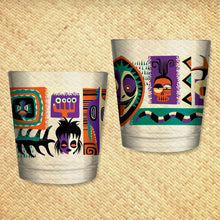 Load image into Gallery viewer, Jeff Granito's 'Strange and Unusual' Mai Tai Cocktail Glass - Rolling Pre-Order / Ready to Ship!
