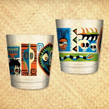 Load image into Gallery viewer, Jeff Granito&#39;s &#39;Strange and Unusual&#39; Mai Tai Cocktail Glass - Rolling Pre-Order / Ready to Ship!
