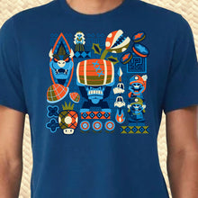 Load image into Gallery viewer, Jeff Granito&#39;s &#39;Pineapple Power-Up&#39; Unisex Tee - Pre-Order
