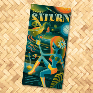 Tiki Cocktail Menu Series: #1 Saturn - Metal Sign