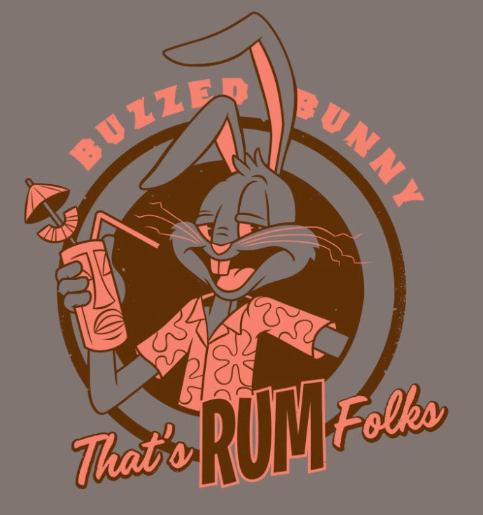 Jeff Granito's 'Buzzed Bunny' Unisex Tee - Ready to Ship!