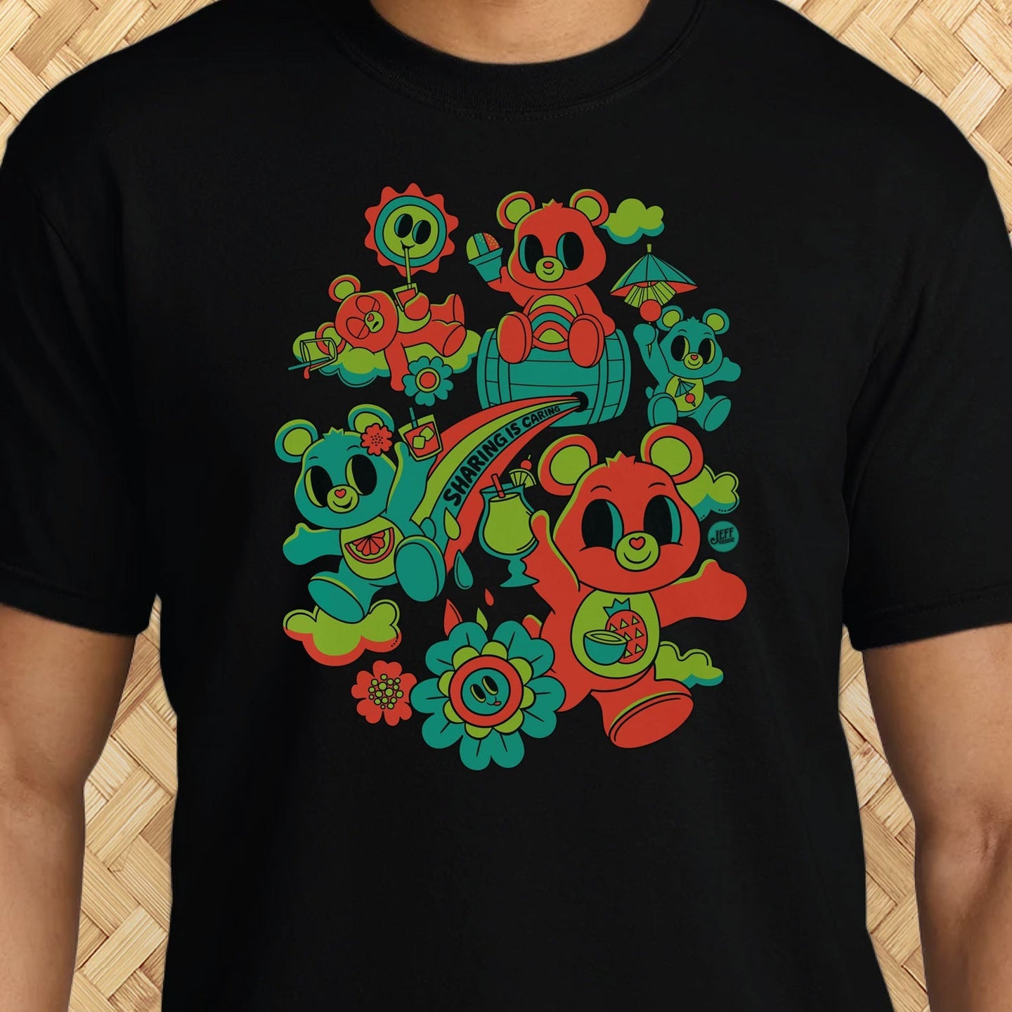 Jeff Granito's 'Sharing is Caring' Unisex Tee