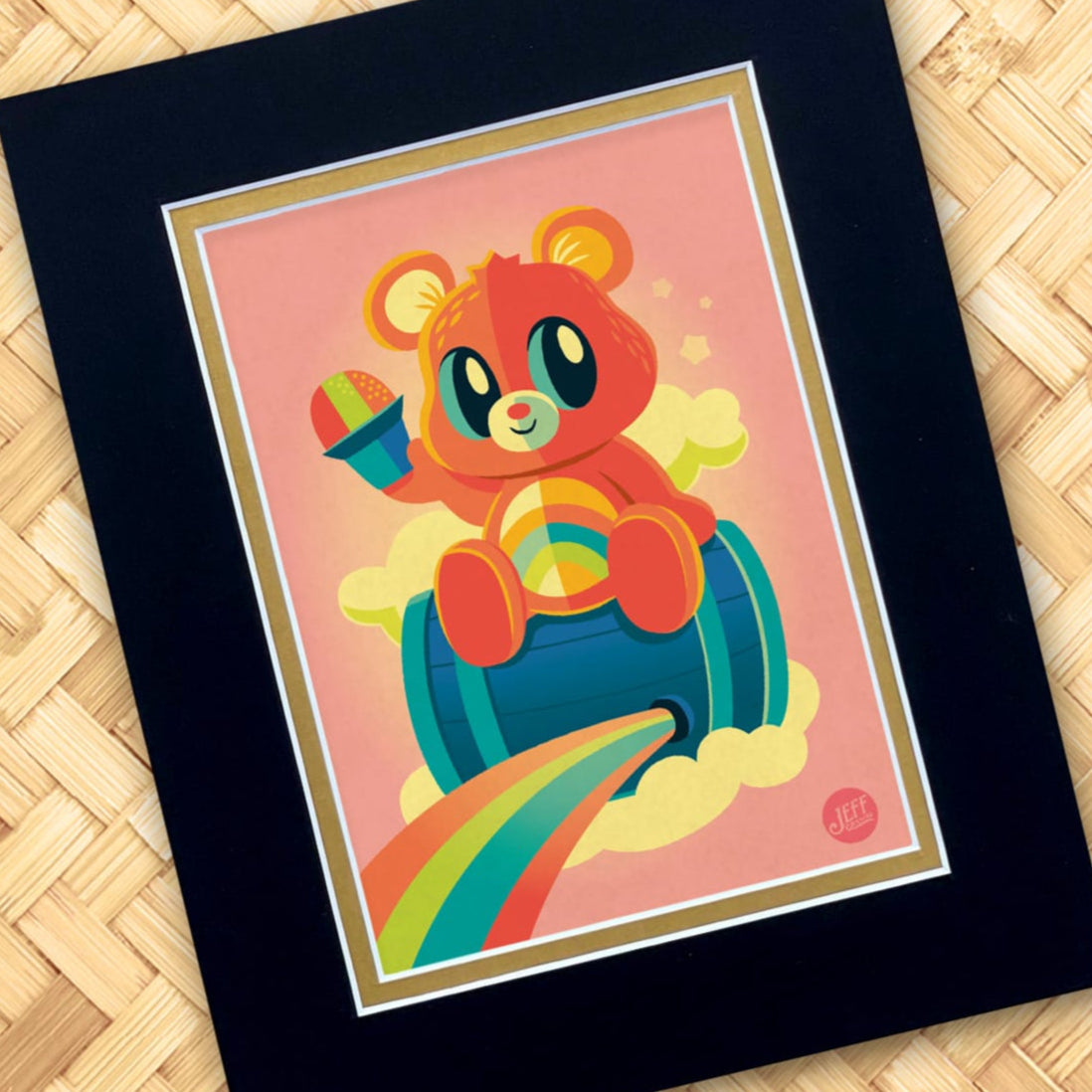 Shaved Ice Bear Print – Jeff Granito Designs