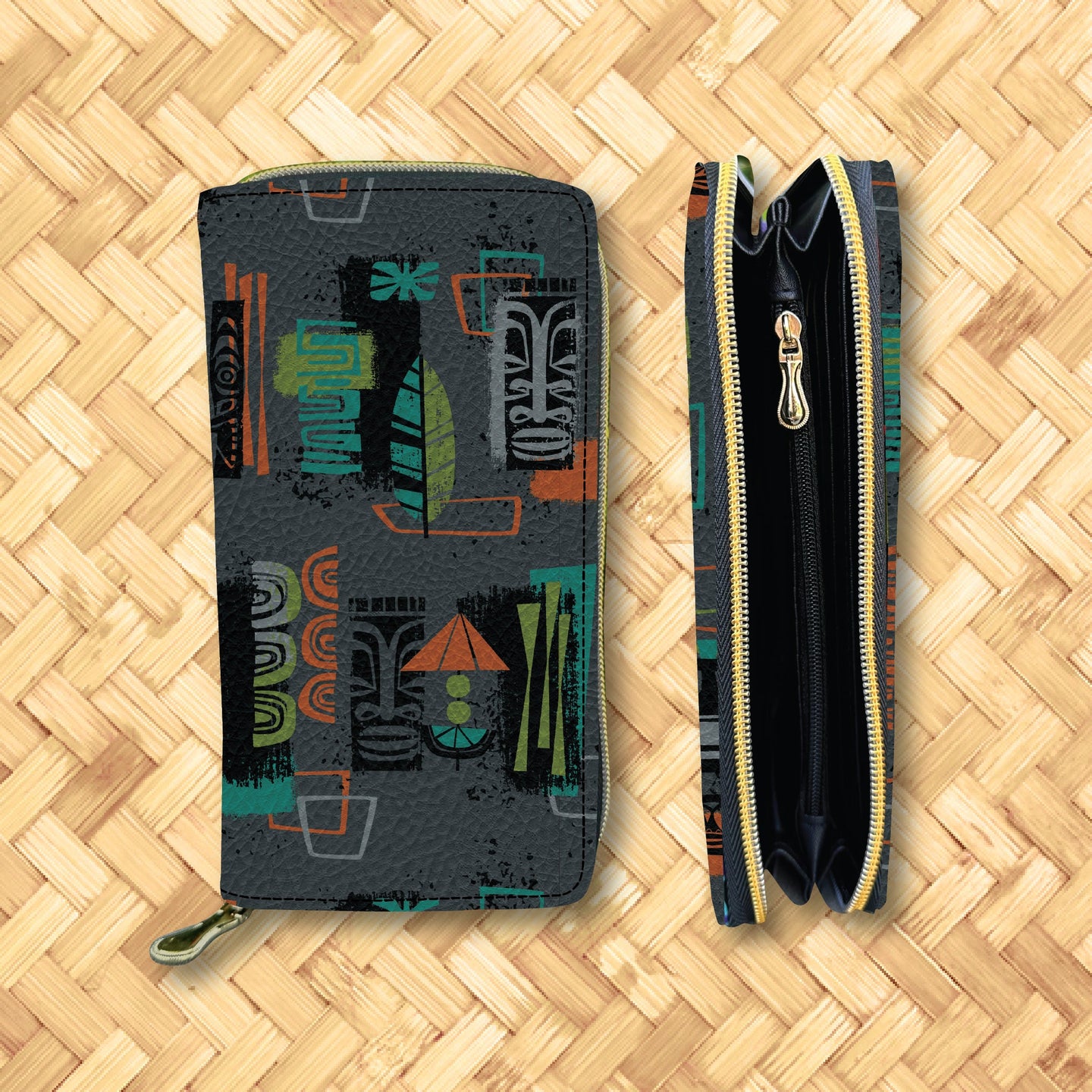 'Straight Up' Zippered Wallet - Rolling Pre-Order / Ready to Ship!