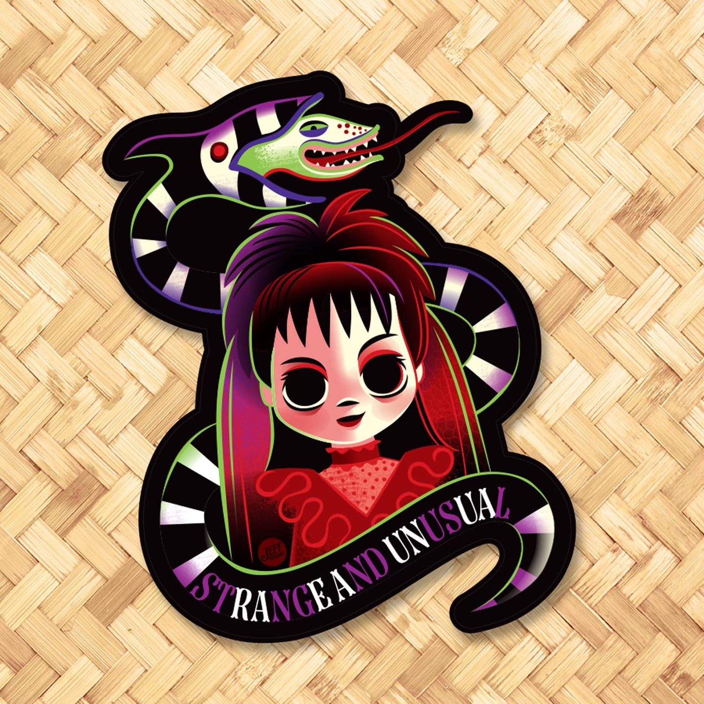 Jeff Granito's 'Strange and Unusual' Metal Bar Sign - Pre-Order