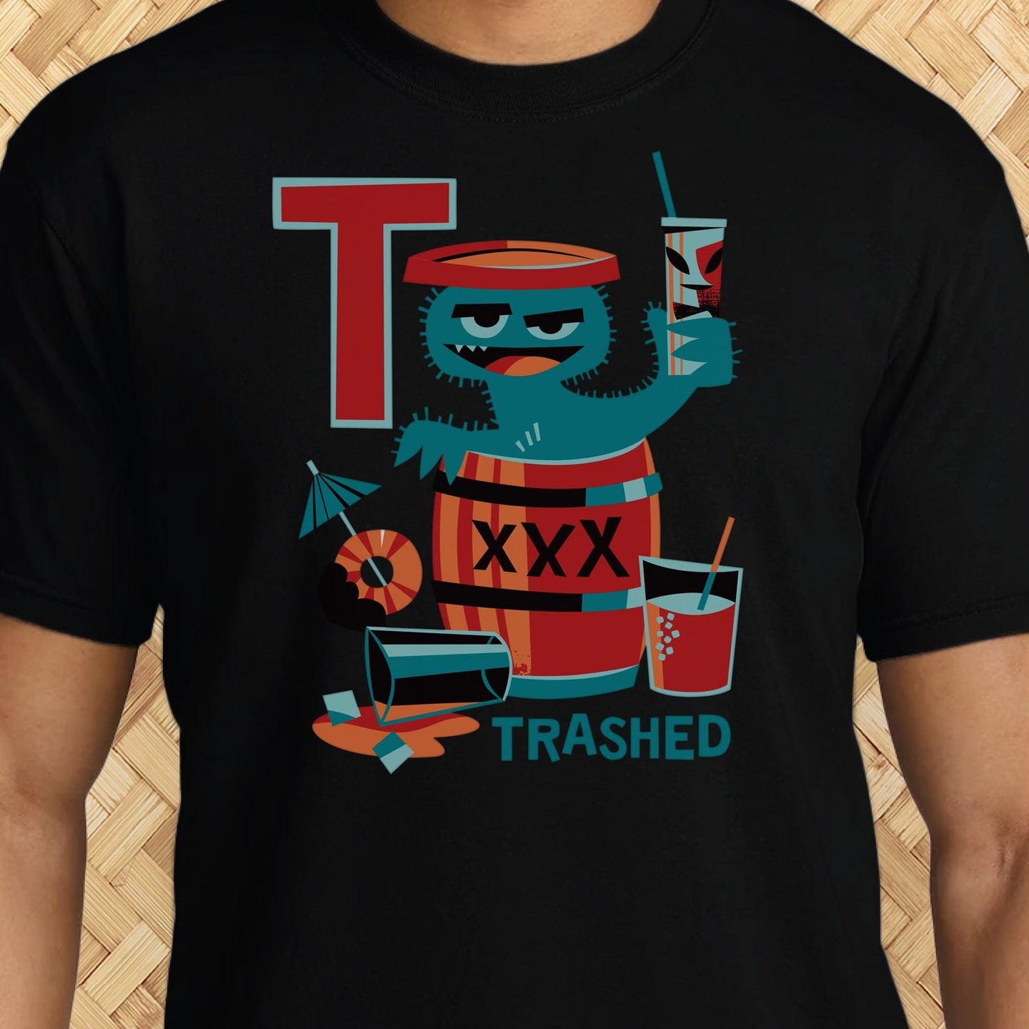 Jeff Granito's 'T is for Trashed' Unisex Tee - Ready to Ship!
