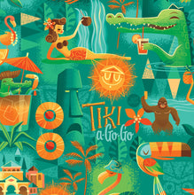 Load image into Gallery viewer, Jeff Granito X Tiki-a-Go-Go 'Florid'aloha' Park Bag - Pre-Order
