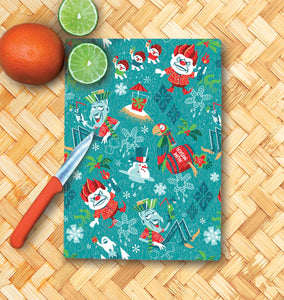 Jeff Granito's 'The Misers' Glass Cutting Board - Rolling Pre-Order / Ready to Ship!