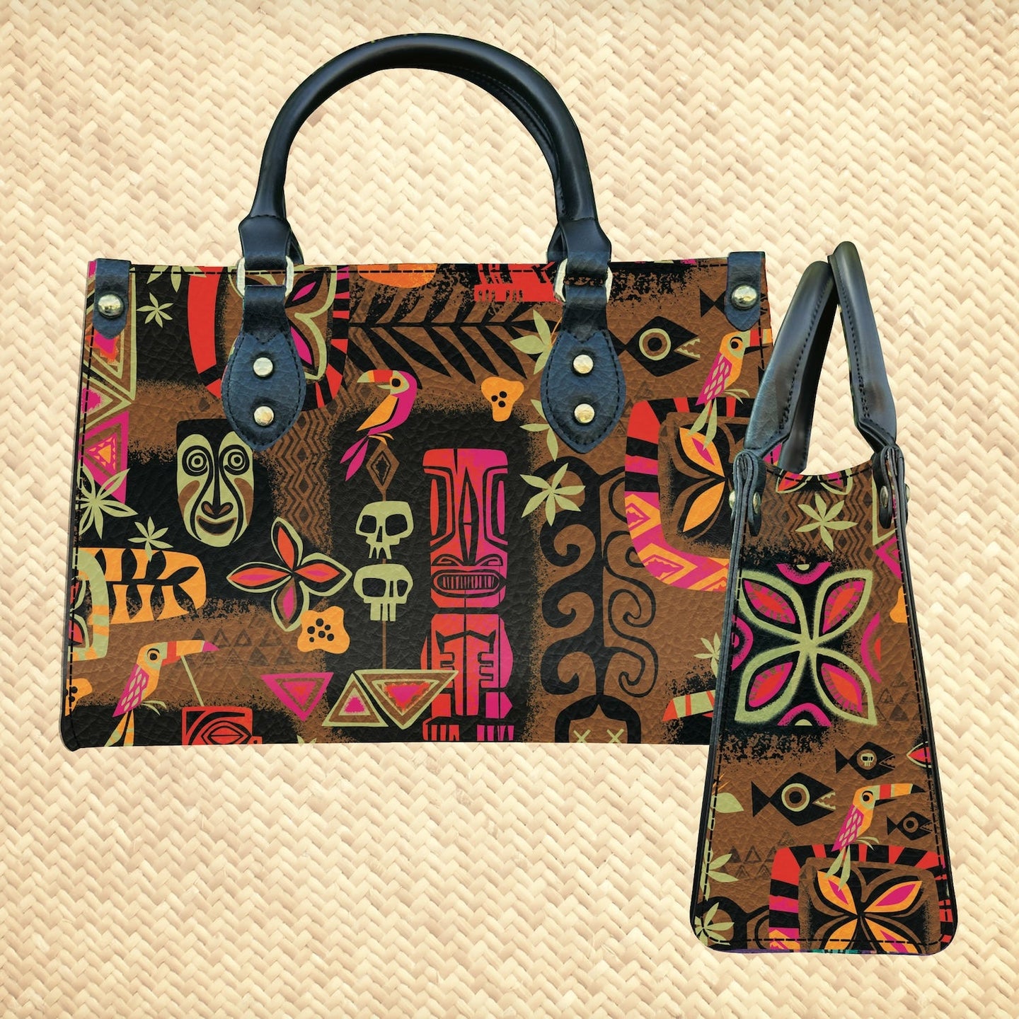 Jeff Granito's 'Tiki Safari' Handbag - Rolling Pre-Order / Ready to Ship!