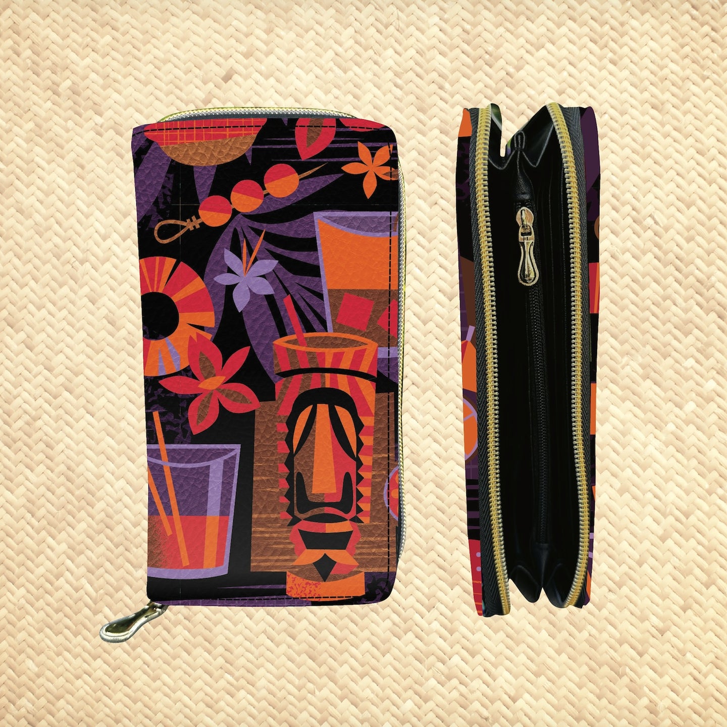 Toucan Trader Zippered Wallet - Ready to Ship!
