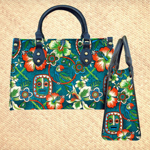 Load image into Gallery viewer, &#39;Tropic Serenade&#39; Handbag and Zippered Wallet Set - Rolling Pre-Order / Ready to Ship!
