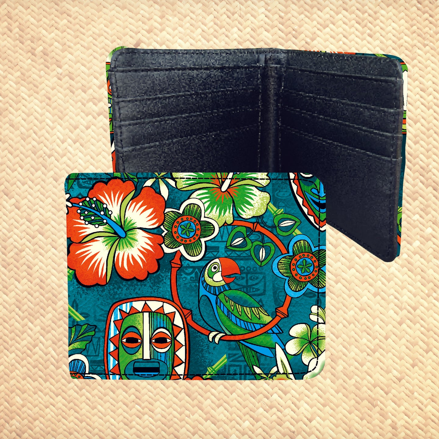 'Tropic Serenade' Billfold Wallet