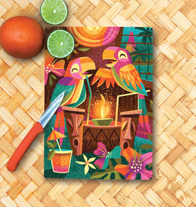 Jeff Granito's 'UH-LOA-OA-OA-HA' Glass Cutting Board - Rolling Pre-Order / Ready to Ship!