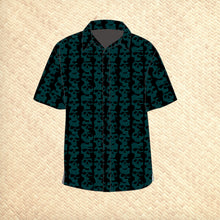 Load image into Gallery viewer, PRE ORDER, &#39;Wall of Skulls&#39; Modern Fit with Flex Button-Up Shirt - Unisex
