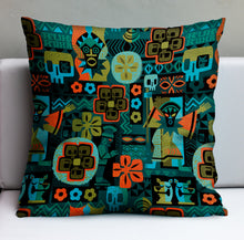 Load image into Gallery viewer, Jeff Granito&#39;s &#39;R&#39;uh R&#39;oha&#39; Pillow Cover - Ready to Ship! (FREE SHIPPING in U.S.)
