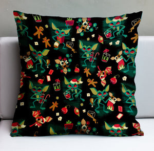 Jeff Granito's 'Wreck the Halls' Pillow Cover - Ready to Ship! (FREE SHIPPING in U.S.)